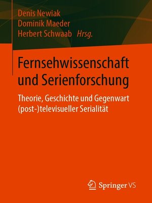 cover image of Fernsehwissenschaft und Serienforschung